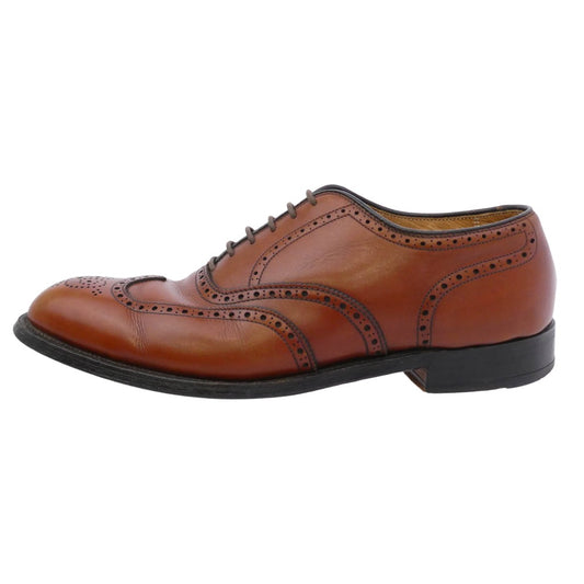 ALDEN オールデン 924 ウイングチップ レースアップ レザー シューズ ブラウン系 ブラック系 8.5【中古】