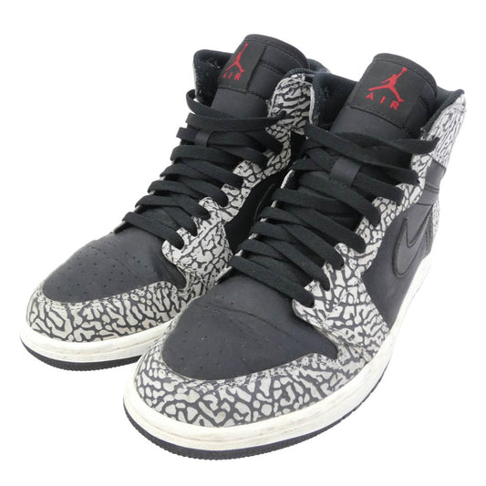 NIKE ナイキ 839115-013 Air Jordan 1 Retro High Un-Supreme エアジョーダン1 レトロ ハイ アン-シュプリーム レトロ ハイ スニーカー マルチカラー系 ブラック系 27.5cm【中古】