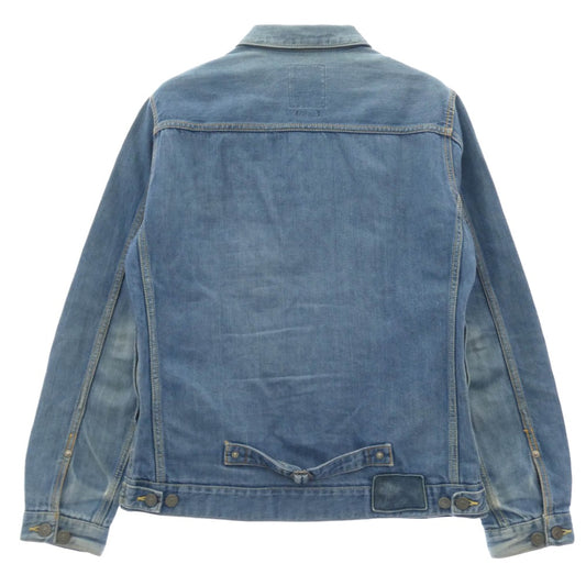 VISVIM ビズビム 13AW 0113205006003 SS 102 JKT ONE WASH 1stタイプ ワンウォッシュ デニム ジャケット ライトブルー系 2【中古】