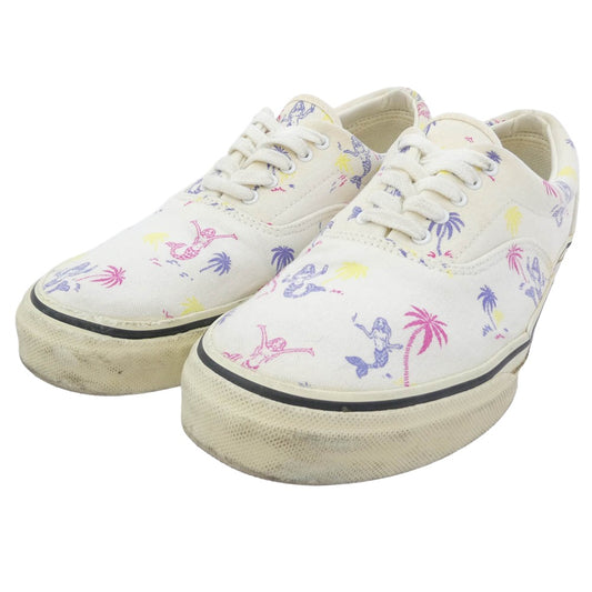WACKO MARIA ワコマリア UPSETTER キャンバス スニーカー ホワイト系 27cm【中古】