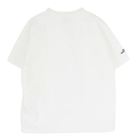 A BATHING APE アベイシングエイプ GORE WINDSTOPPER ワッペン 半袖 Tシャツ カットソー ホワイト系 XL【中古】