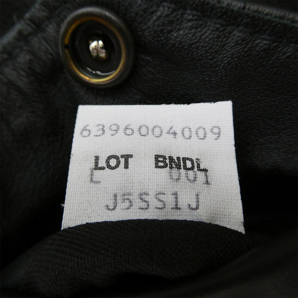Supreme シュプリーム schott ショット 11SS × Schott ショット Custom Perfect パーフェクト ダブル ライダース ジャケット ブラック系 L【中古】