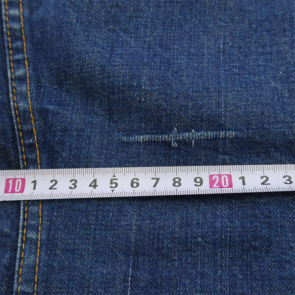 Levi's リーバイス 70s 70505-0317 4th ブランケット付 赤タブ欠損 ケアタグ ボタン裏52 デニム ジャケット インディゴブルー系 サイズ不明【中古】