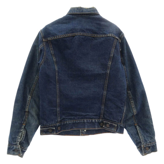 Levi's リーバイス 70s 70505-0317 BIG E 4th ブランケット付 ボタン裏525 デニム ジャケット インディゴブルー系 38【中古】