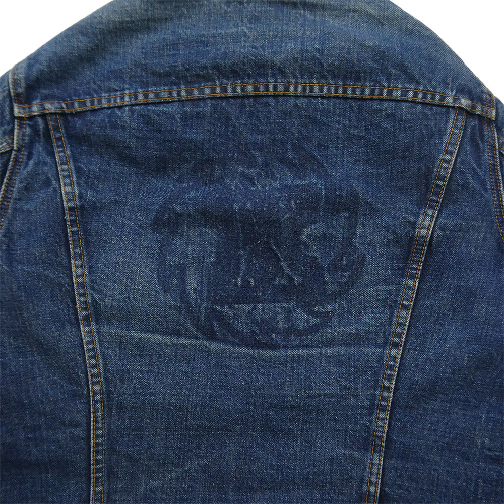Levi's リーバイス 70s 70505-0317 BIG E 4th ブランケット付 ケアタグ ボタン裏525 デニム ジャケット インディゴブルー系 サイズ不明【中古】