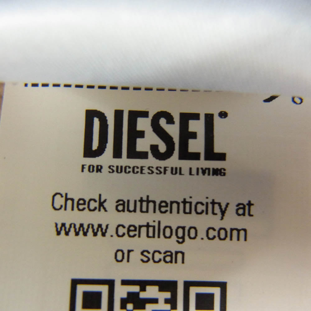 DIESEL ディーゼル 21AW 0BFAK K-FLINT useless クルーネック ニットセーター ブラウン系 L【中古】