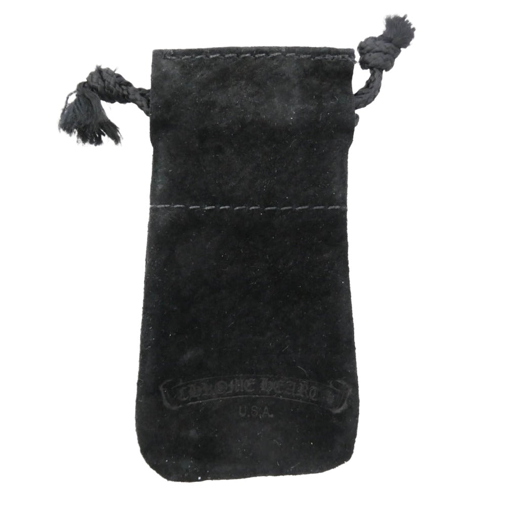 CHROME HEARTS クロムハーツ(原本無) SM SCROLL LABEL スモールスクロールラベル シルバー系 15号【中古】