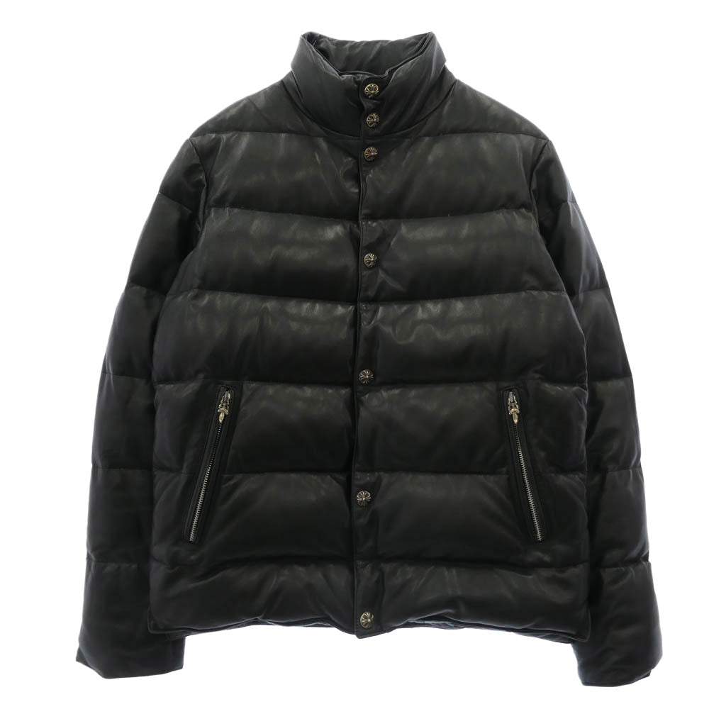 クロムハーツ　ライトダウン　ジャケット CHROME HEARTS クロムハーツ（原本無） STIFF LTHR スティッフ クロス