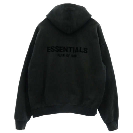 FEAR OF GOD フィアオブゴッド ESSENTIALS スウェットシャツ パーカー プルオーバー ブラック系 M【中古】