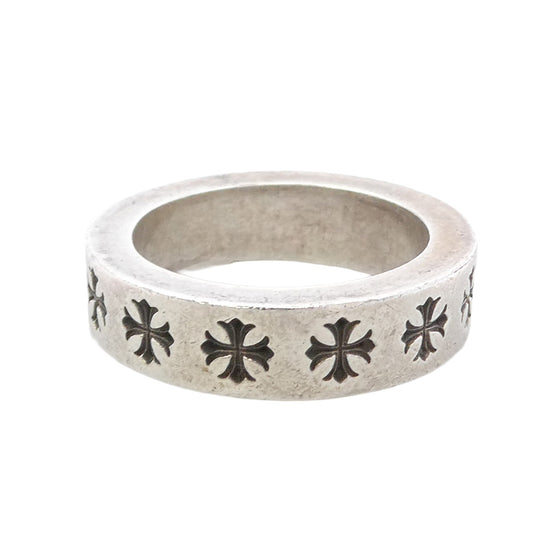 CHROME HEARTS クロムハーツ(原本無) 6mm SPACER FOREVER 6mmスペーサー フォーエバー リング シルバー系 18号【中古】