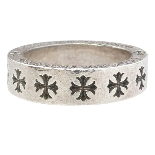 CHROME HEARTS クロムハーツ(原本無) 6mm SPACER FOREVER 6mmスペーサー フォーエバー リング シルバー系 18号【中古】