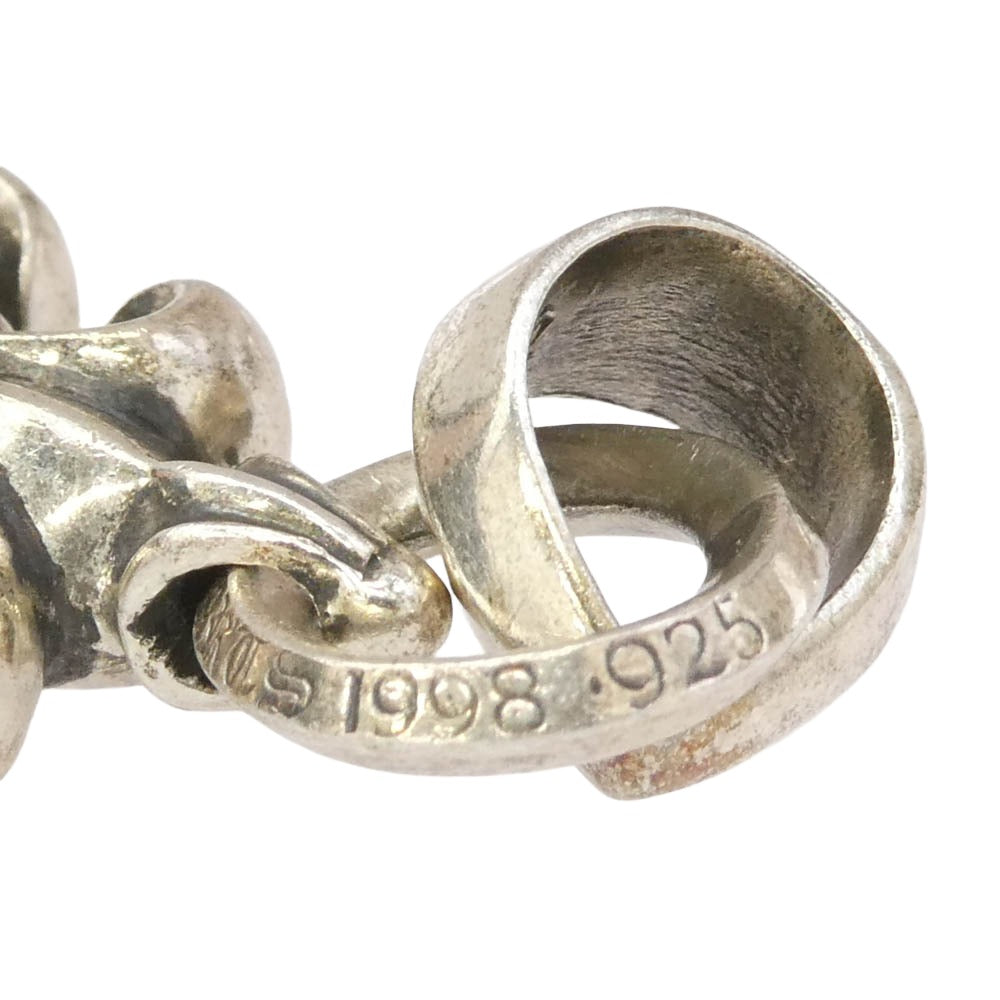 CHROME HEARTS クロムハーツ(原本無) BS FLUER W BALE BSフレア Wベイル ペンダントトップ シルバー系【中古】