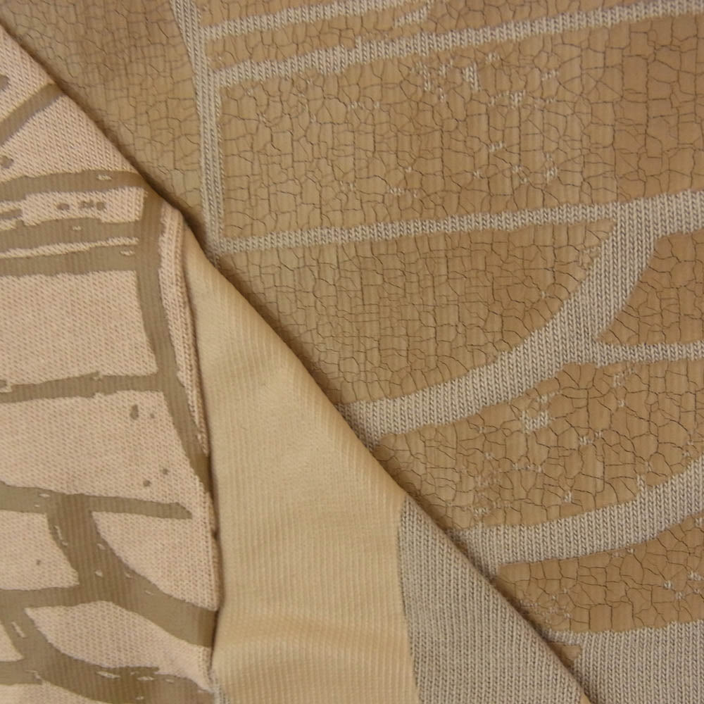 NIKE AIR JORDAN ナイキ ジョーダン 21SS CW3168-247 x Travis Cactus Jack T-Shirt Khaki Desert トラヴィス カクタス ジャック 半袖 Tシャツ デザート カーキ ブラウン系 M【中古】