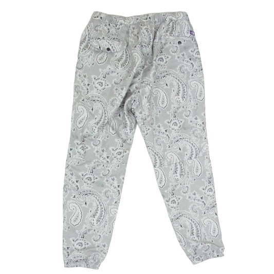 THE NORTH FACE ノースフェイス NP5902N PURPLE LABEL パープルレーベル PAISLEY PRINT MOUNTAIN WIND PANTS ペイズリー柄 マウンテン ウィンド ナイロンパンツ グレー系 32【中古】
