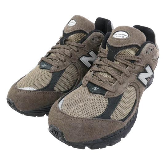 NEW BALANCE ニューバランス U2002RAB 2002R Dark Mushroom Black Mushroom ABZORB ソール スエード メッシュ スニーカー ブラウン系 ブラック系 シルバー系 26.5cm【極上美品】【中古】