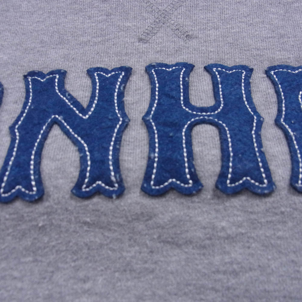 DENHAM デンハム 01-23-02-60-101 DH LOGO CREW ロゴ クルーネック スウェット グレー系 XL【中古】