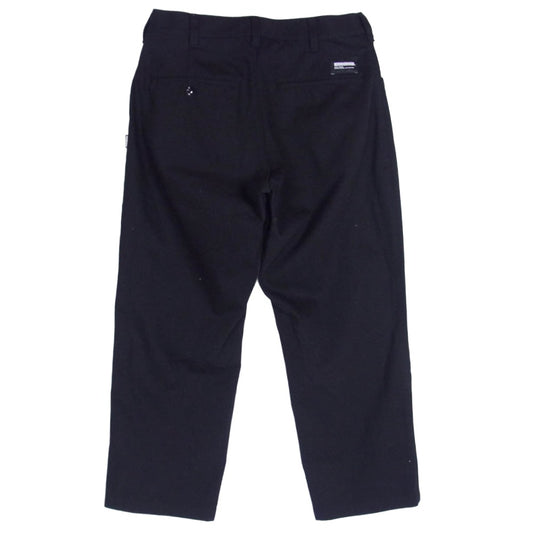 NEIGHBORHOOD ネイバーフッド 25SS 251SPNH-PTM01 WP WIDE PANTS ワイドパンツ ブラック系 M【中古】