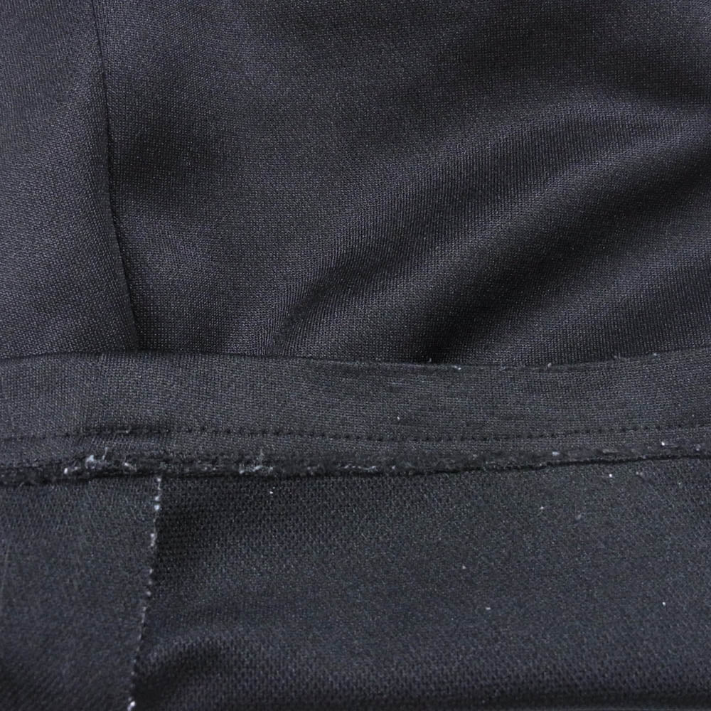 SAINT MICHAEL セントマイケル 24AW sm-ys1-0000-074 TRACK PANTS SAINT ロゴ刺繍 ジップアップ ジャージ トラック パンツ ブラック系 M【中古】
