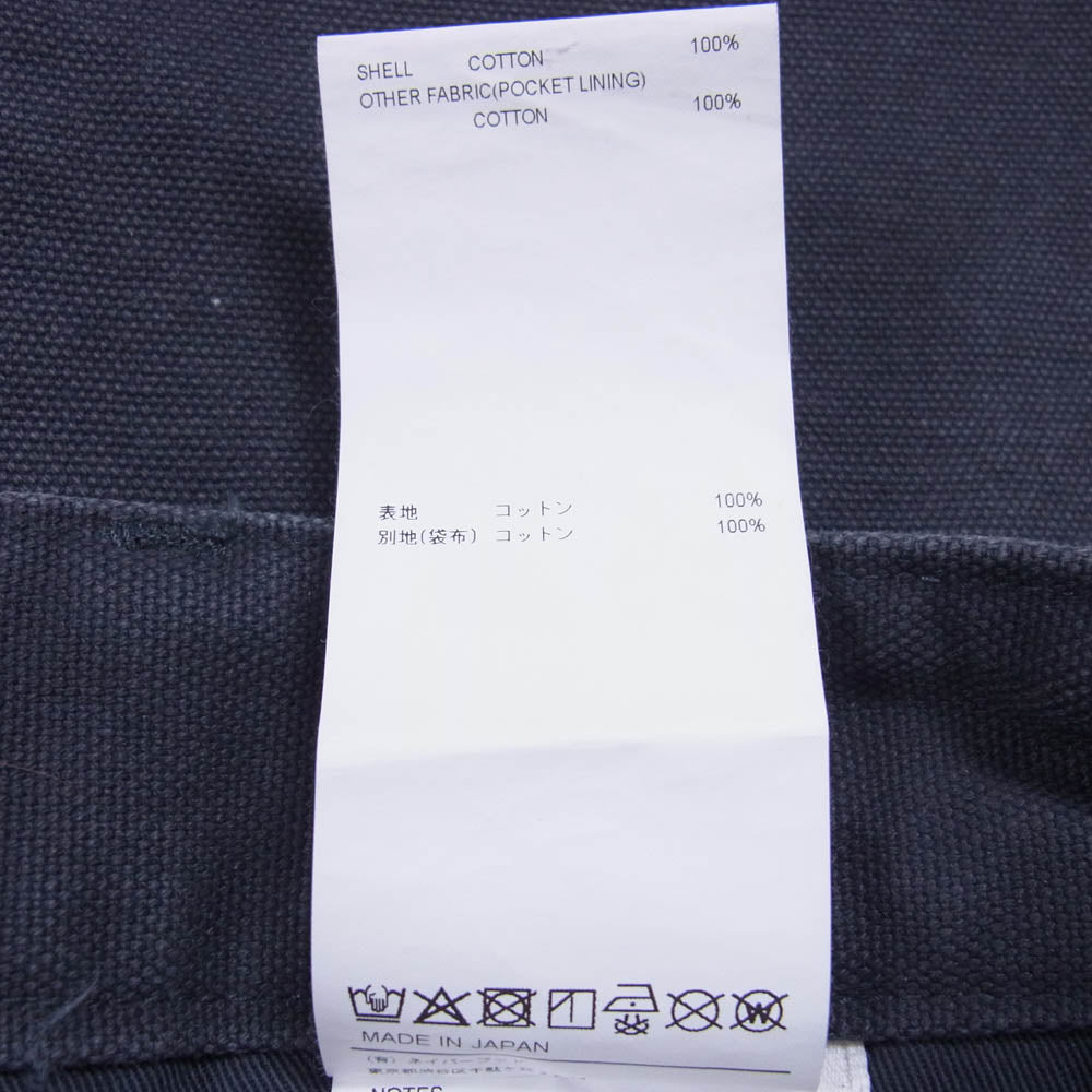 WTAPS ダブルタップス 25AW 252WVDT-PTM05 ARMSTG2502 / TROUSERS / COTTON. CNVS ウォッシュ加工 キャンバス ペインター トラウザーパンツ チャコール系 X02【中古】