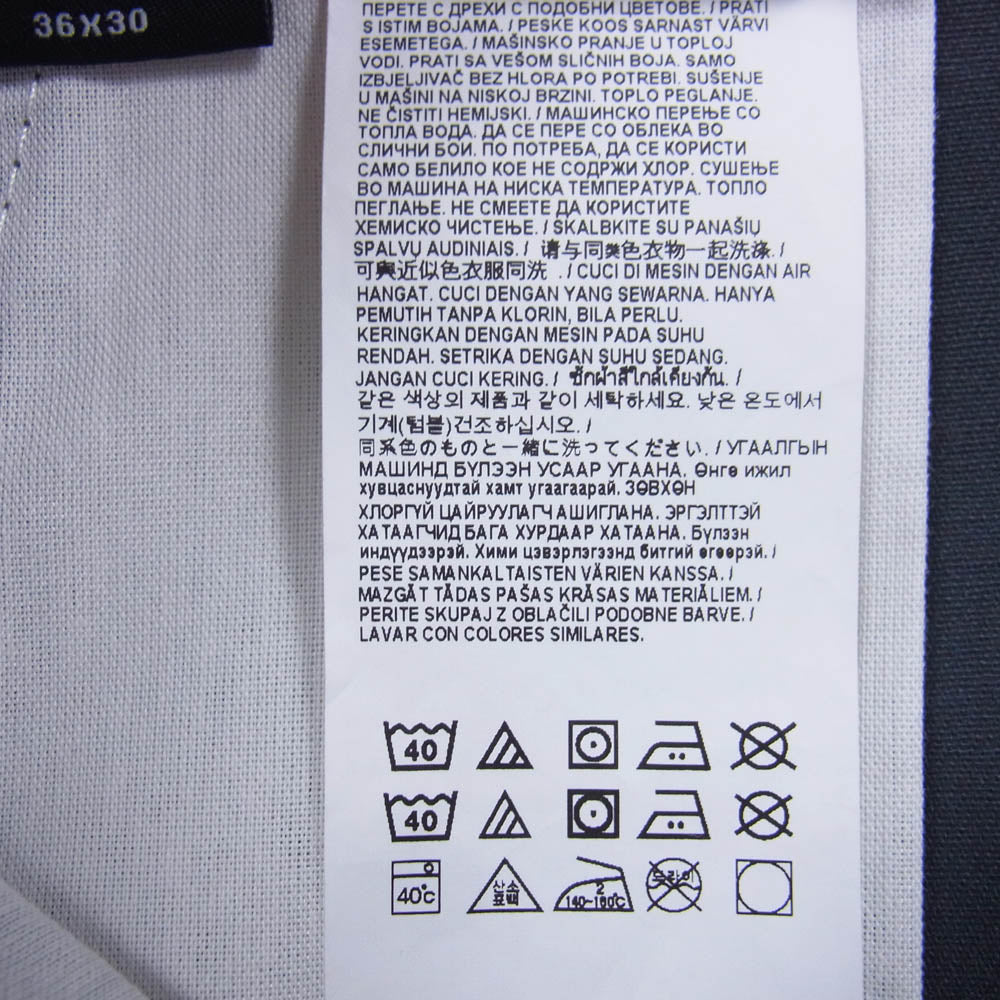 カリフォークス Dickies ディッキーズ 874 Embroidery W-Chain 刺繍 ワーク パンツ グレー系 36X30【中古】