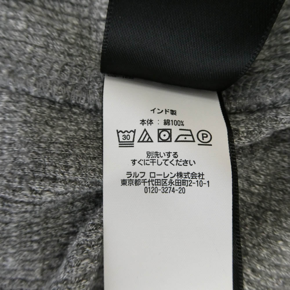 RRL ダブルアールエル RL-747 ワッフル サーマル カットソー 長袖Tシャツ グレー系 L【中古】
