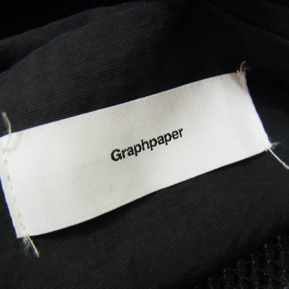 GRAPHPAPER グラフペーパー × ERA. Cooking Coat Bag 巾着 コートバッグ ブラック系【中古】