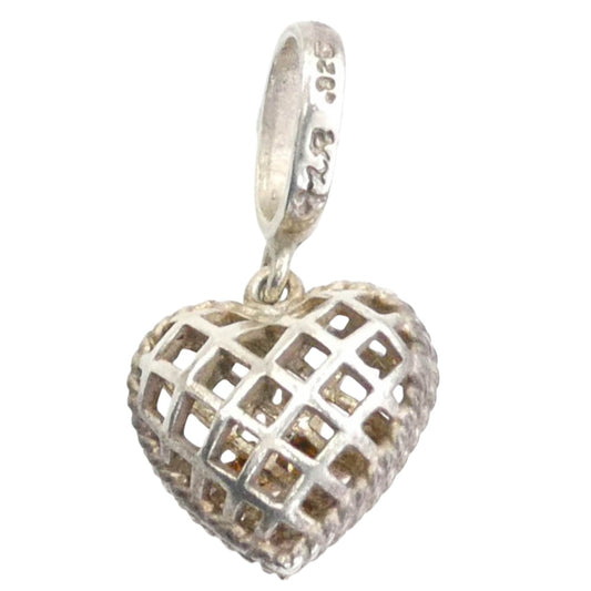 Loree Rodkin ローリーロドキン 18K×SV925 ハートクロス ペンダントトップ シルバー系 ゴールド系【中古】