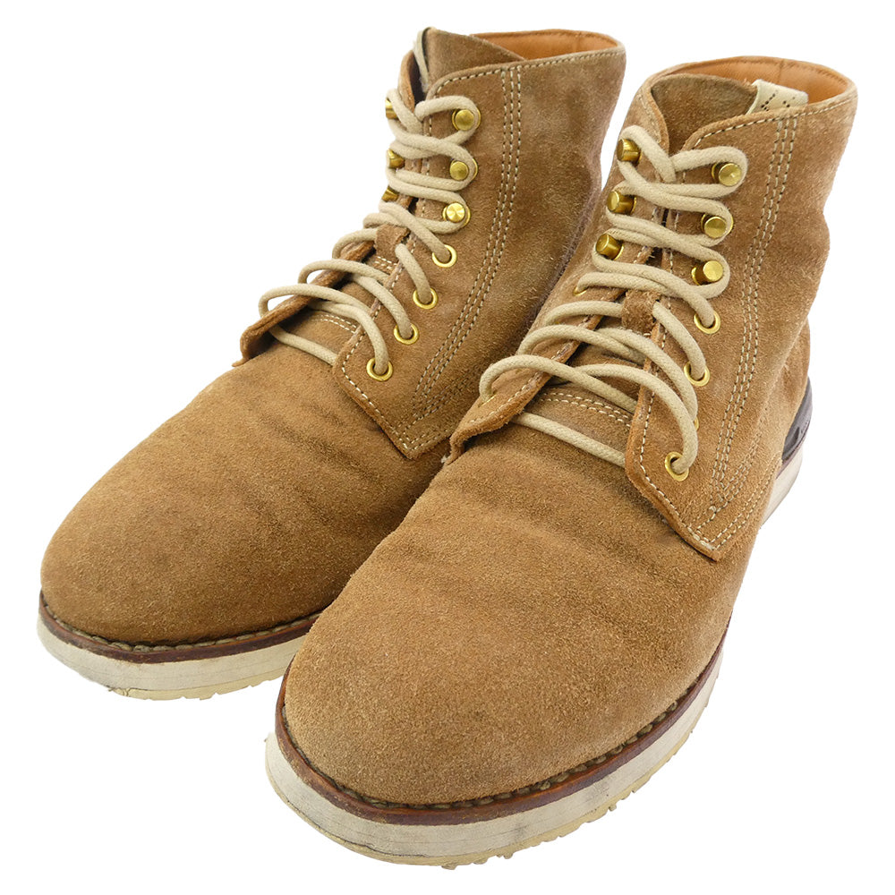 VISVIM ビズビム VIRGIL BOOTS FOLK レースアップ ブーツ ブラウン系 不明【中古】 VISVIM ビズビム VIRGIL BOOTS FOLK レースアップ ブーツ ブラウン系