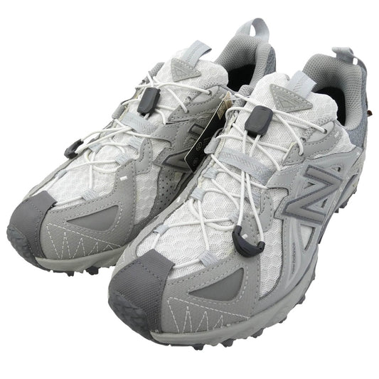 NEW BALANCE ニューバランス 23AW ML610XA 610 GORE-TEX Grey ゴアテックス グレー ローカット ランニング スニーカー グレー系 ホワイト系 24.5cm【極上美品】【中古】