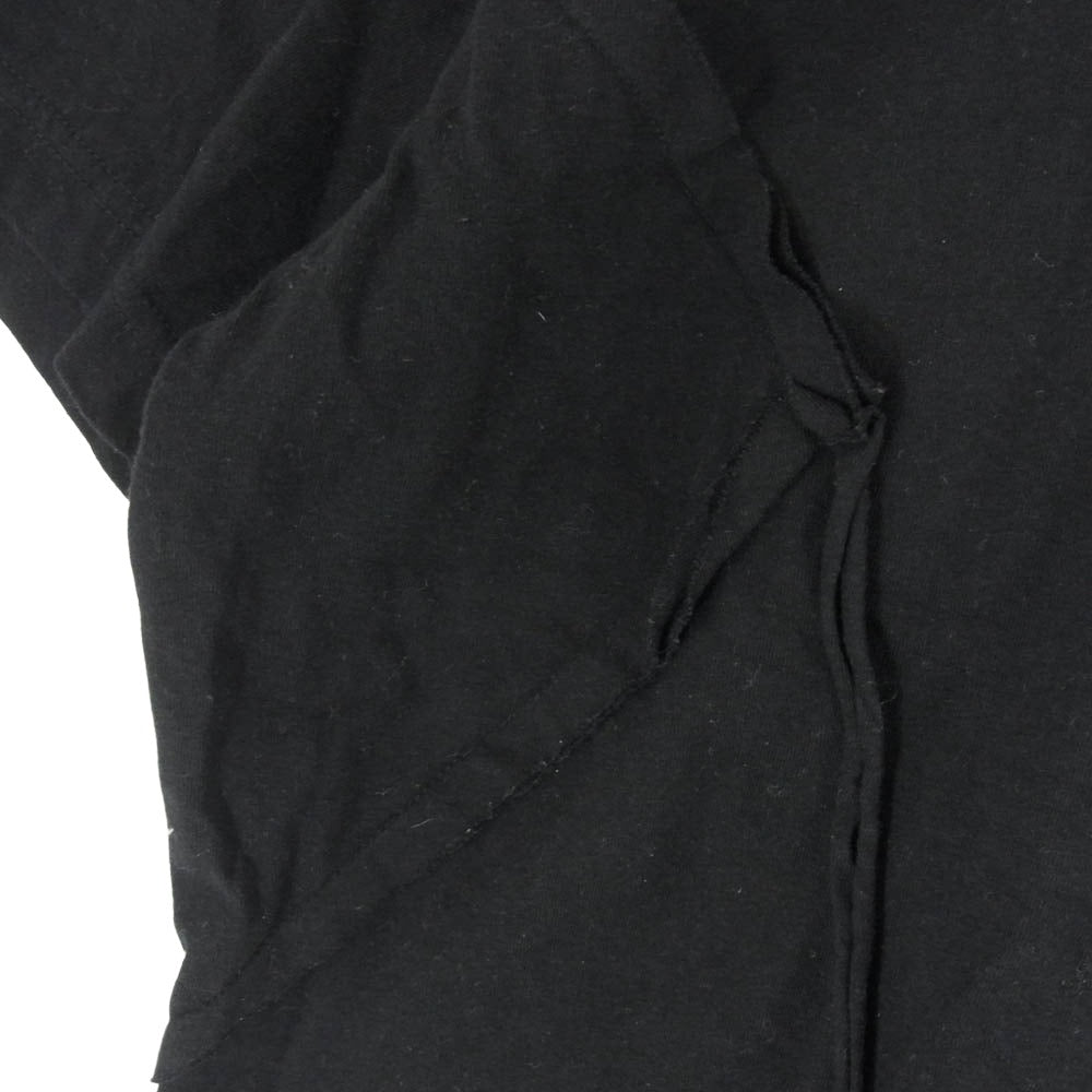 COMME des GARCONS HOMME PLUS コムデギャルソンオムプリュス 23SS PK-T028 再構築 S/S 半袖 Tシャツ カットソー ブラック系 M【中古】