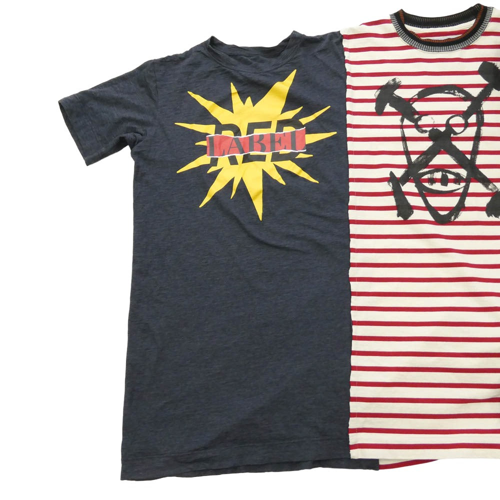 Vivienne Westwood ヴィヴィアンウエストウッド 16-12-812018 RED LABEL レッドレーベル ボーダー 再構築 ワンピース マルチカラー系 00【中古】