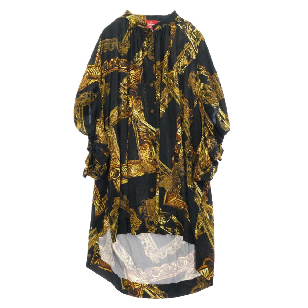 美品 Vivienne Westwood RED LABEL ヴィヴィアンウエストウッド レッドレーベル ノースリーブ フレア 変形ドレス ワンピース M シルバー レディース 古着 中古 USED 中古・古着通販】Vivienne Westwood RED LABEL (ヴィヴィアンウエスト