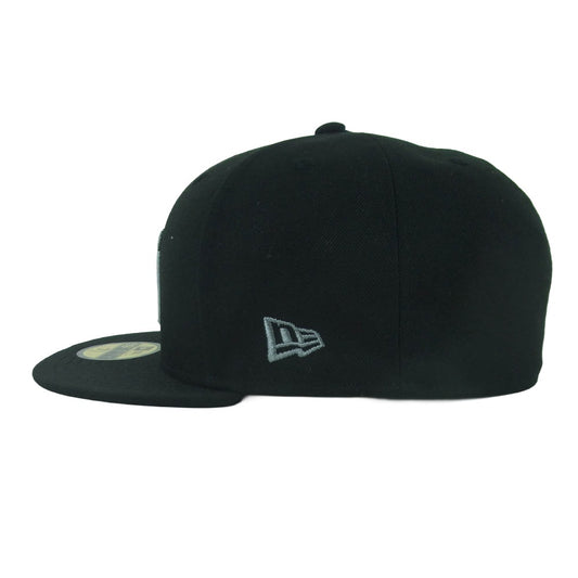 WACKO MARIA ワコマリア 24AW 24FW-WMA-CP01 NEW ERA 59FIFTY ベースボール キャップ 帽子 ブラック系 60.6cm【美品】【中古】