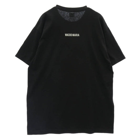WACKO MARIA ワコマリア TDKT-WM-TEE09 THE DARK KNIGHT TRILOGY CREW NECK T-SHIRT クルーネック 半袖 Tシャツ ブラック系 L【美品】【中古】