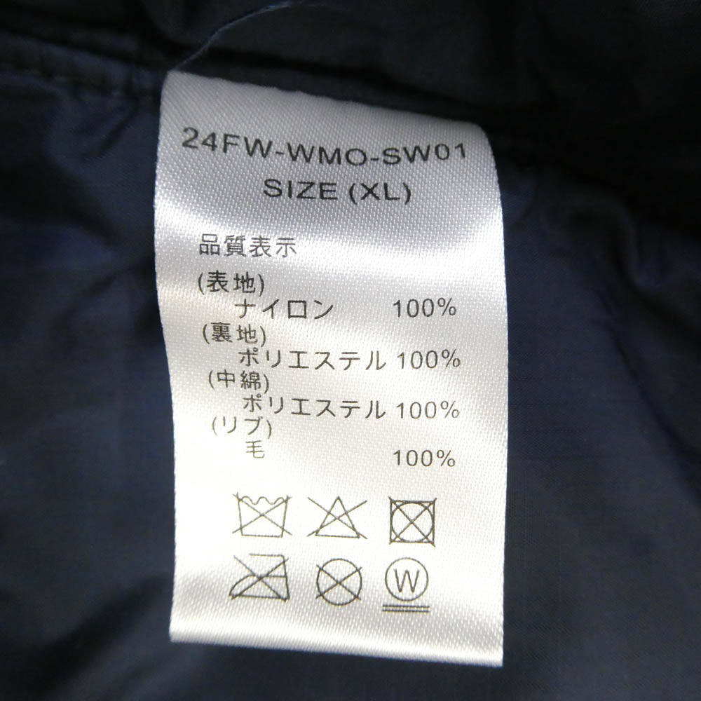 WACKO MARIA ワコマリア SPIEWAK スピーワック 24AW 24FW-WMO-SW01 SPIEWAK G-8 FLIGHT JACKET フライト ジャケット ブルゾン ネイビー系 XL【新古品】【未使用】【中古】