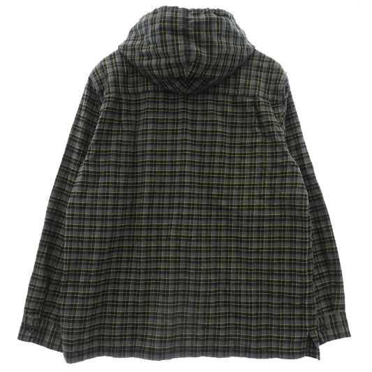 Supreme シュプリーム 22SS Mini Plaid Hooded Shirt フード チェック 長袖 シャツ マルチカラー系 L【中古】