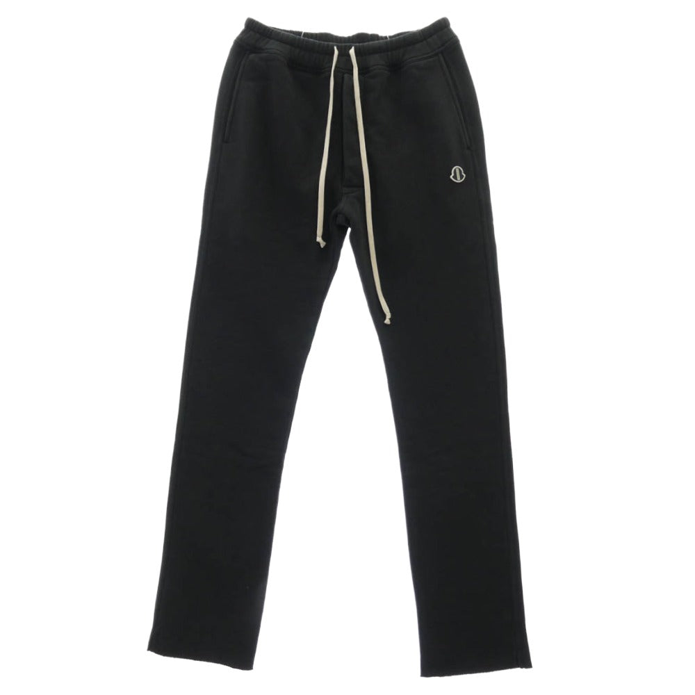 モンクレール ×リックオウエンス Rick Owens  23AW  I209N8H00002 ベルリンドローストリングスウェットロングパンツ メンズ M Rick Owens リックオウエンス 23AW I209N8H00002 x MONCLER