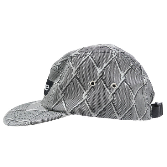 Supreme シュプリーム 14AW Chain Link Camp Cap チェーン リンク キャンプキャップ 帽子 グレー系 シルバー系【美品】【中古】