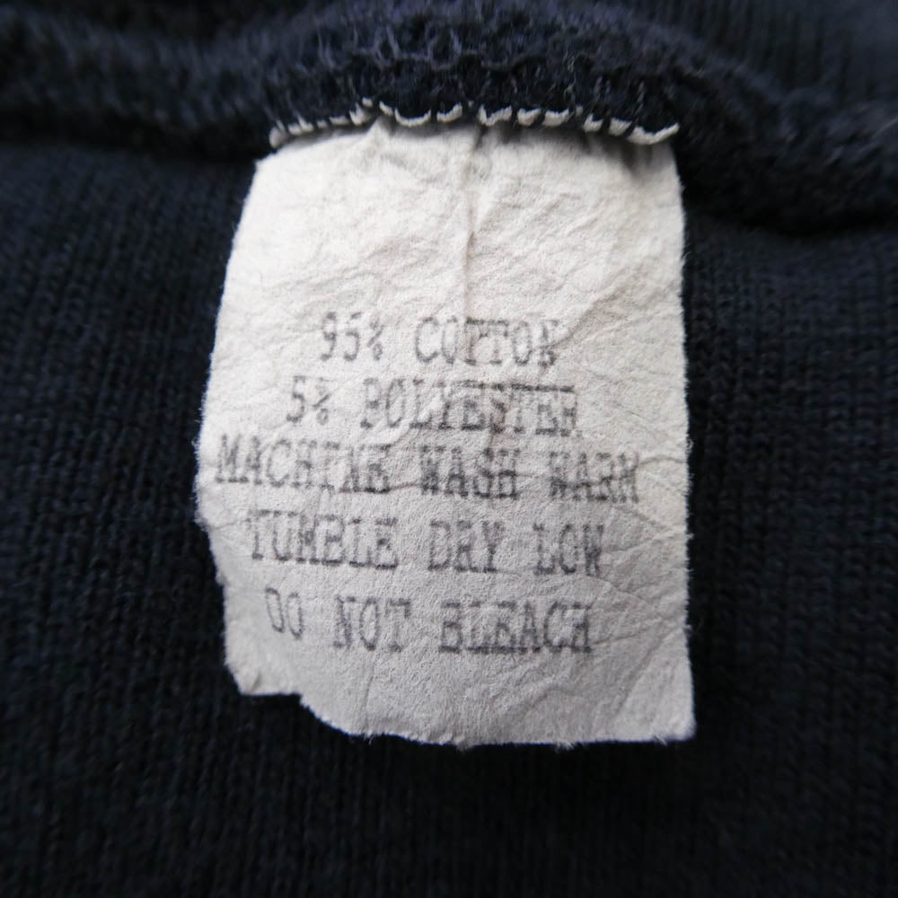 Supreme シュプリーム 00s 紙タグ カナダ製 Box Logo Crewneck ボックスロゴ クルーネック スウェット ダークネイビー系 M【中古】