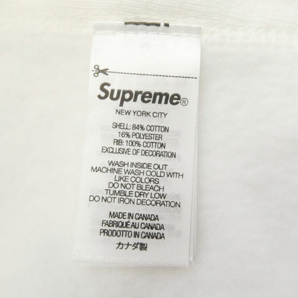 Supreme シュプリーム 23AW Box Logo Hooded Sweatshirt White ボックスロゴ フーデッド スウェットシャツ パーカー ホワイト系 XL【新古品】【未使用】【中古】