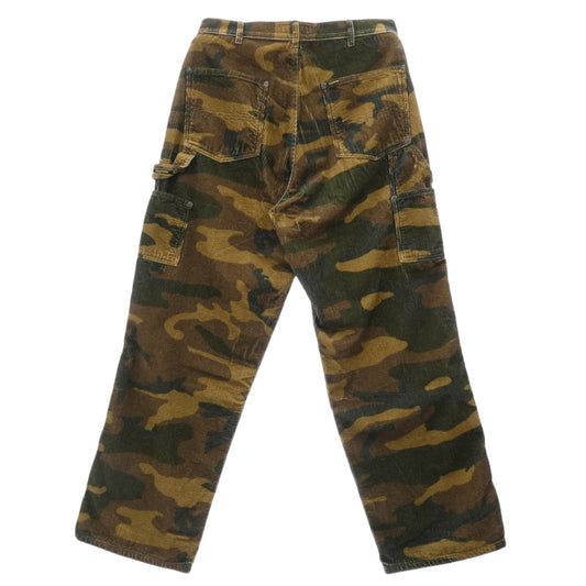 Supreme シュプリーム 25AW Wide Wale Corduroy Painter Pant Woodland Camo ワイドウェイル コーデュロイ ペインターパンツ ウッドランド カモ マルチカラー系 ブラウン系 34【美品】【中古】