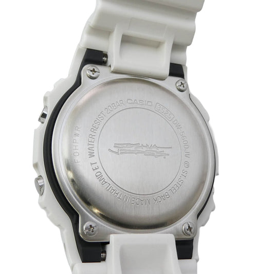 G-SHOCK ジーショック DW-5600JV-7JR x Joshua Vides ジョシュア・ヴィーダス DW-5600 腕時計 ウォッチ ホワイト系 ブラック系【極上美品】【中古】