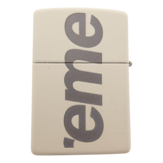 Supreme シュプリーム 20SS x Zippo ジッポ Glow in the Dark グロー イン ザ ダーク 蓄光 ライター アイボリー系【極上美品】【中古】