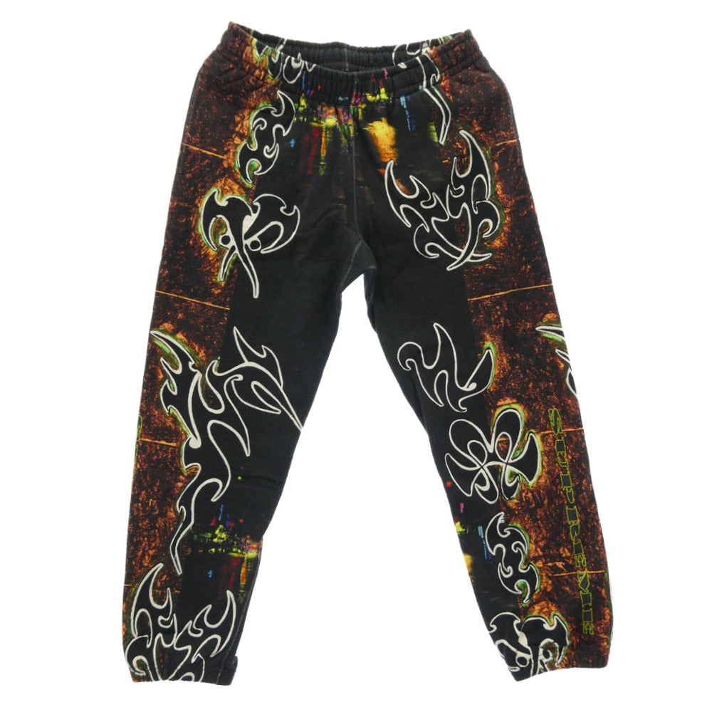 Supreme シュプリーム 22SS East Broadway Sweatpant イースト ブロードウェイ スウェットパンツ チャコール系 マルチカラー系 S【美品】【中古】 Supreme シュプリーム 22SS East Broadway Sweatpant イースト