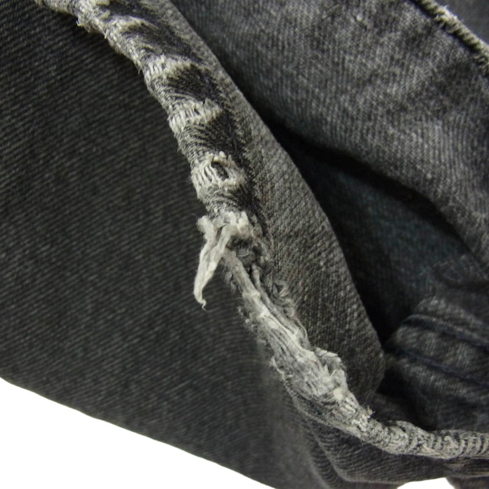 Levi's リーバイス 90s USA製 505 後染めブラックデニム パンツ ブラック系 38【中古】