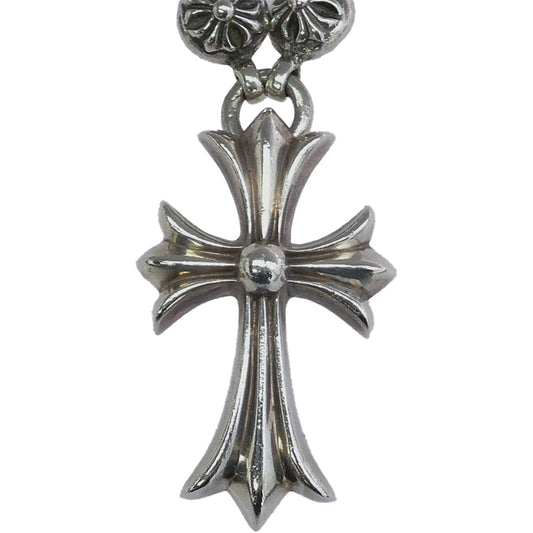 CHROME HEARTS クロムハーツ(原本有) #1 CRSBL CHN SML CH CRS 20inch クロスボールチェーン スモールCHクロス 20インチ ネックレス シルバー系【中古】