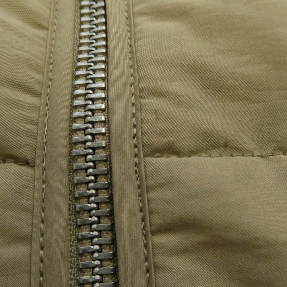 DIESEL ディーゼル A06151 W SPLEAK JACKET 中綿 ボンバー ジャケット ベージュ系 S【中古】