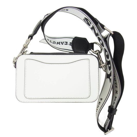 MARC JACOBS マークジェイコブス M0016815-164 × PEANUTS SNAPSHOT ピーナッツ スナップショット カメラバッグ スヌーピー ショルダーバッグ ホワイト系【中古】