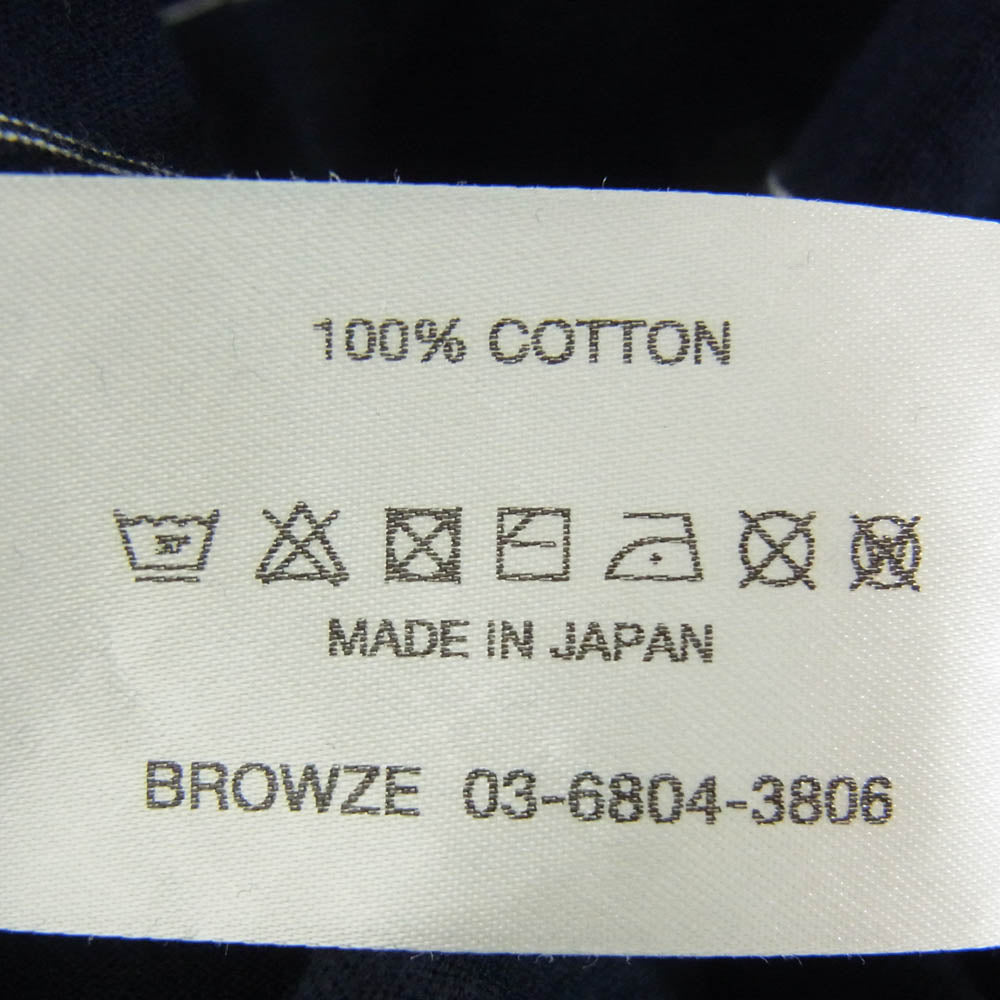 The Ennoy Professional ザ エンノイ プロフェッショナル Panel Border S/S T-Shirt 3colors パネル ボーダー 半袖 Tシャツ ネイビー系 L【中古】