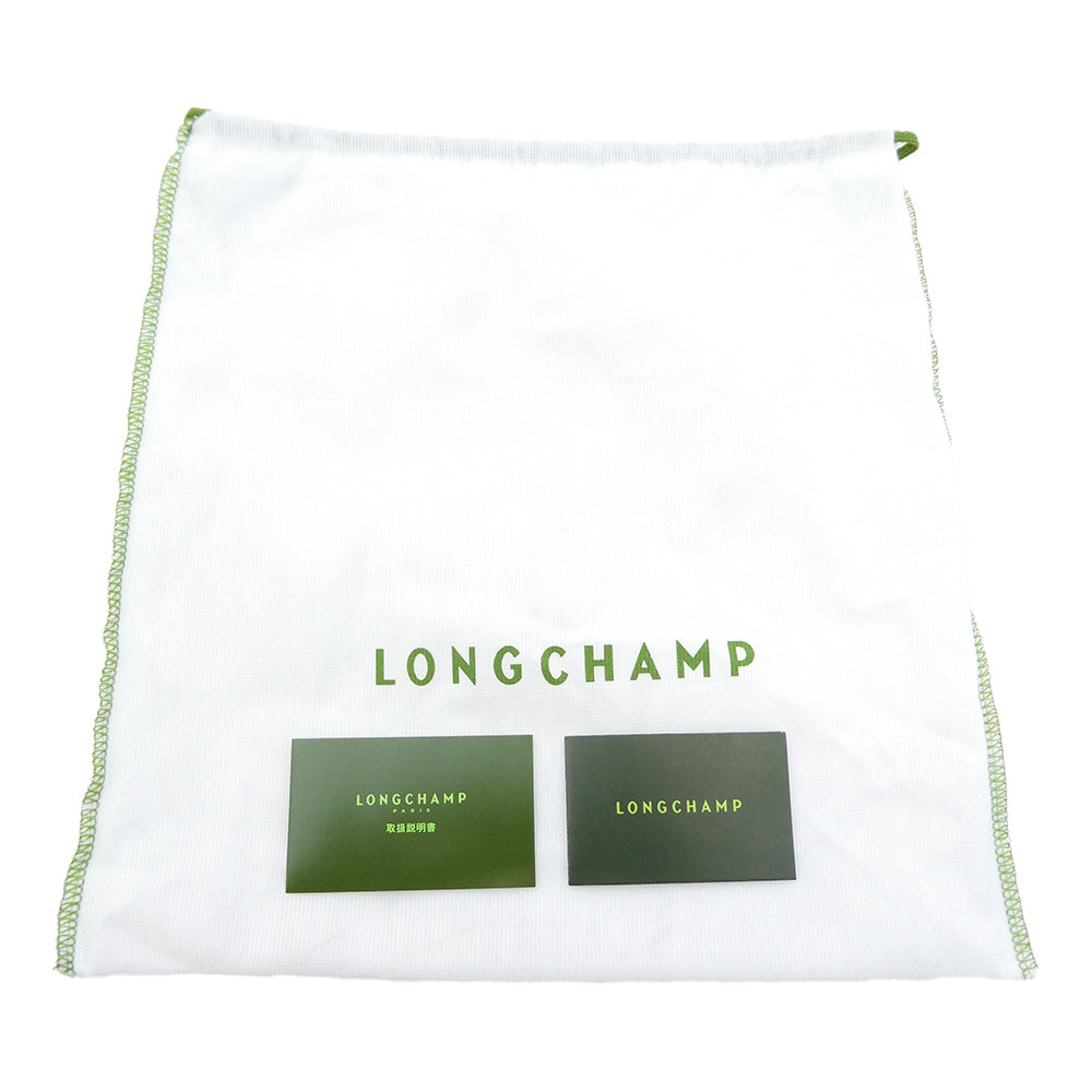 Longchamp ロンシャン BOX TROT CROSSBODY BAG ボックストロット クロスボディ レザー ショルダー バッグ オレンジ系【中古】